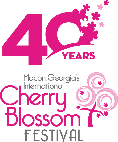 The Cherry Blossom Festival celebrates 40 years with a new logo!